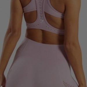 Three Gymshark Flawless Knit sports Bras size small